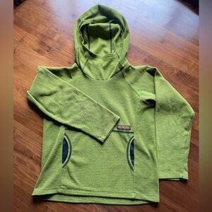 Melanzana Micro Grid Kids Hoodie Size L Unisex